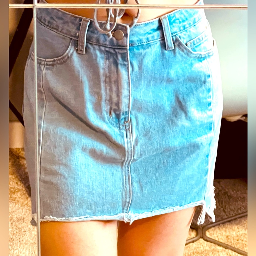 Denim skirt from Forever 21